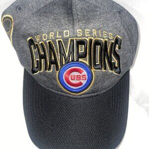 Chicago Cubs World Series Champions‎ Flex Fit Hat 2016 OSFM Embroiderd Women’s